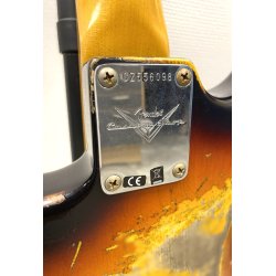 (USED) Fender Custom Shop 1960 Stratocaster Heavy Relic 2021  - 3 Color Sunburst